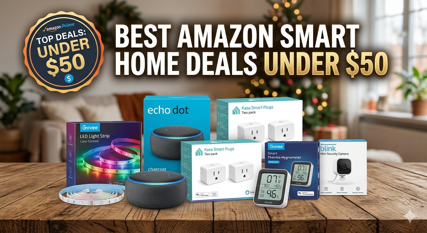 Best Amazon Smart Home Deals Under $50 in 2026 | Budget Tech Picks