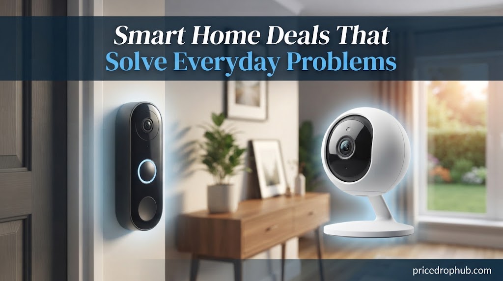 Smart security camera and video doorbell for home monitoring