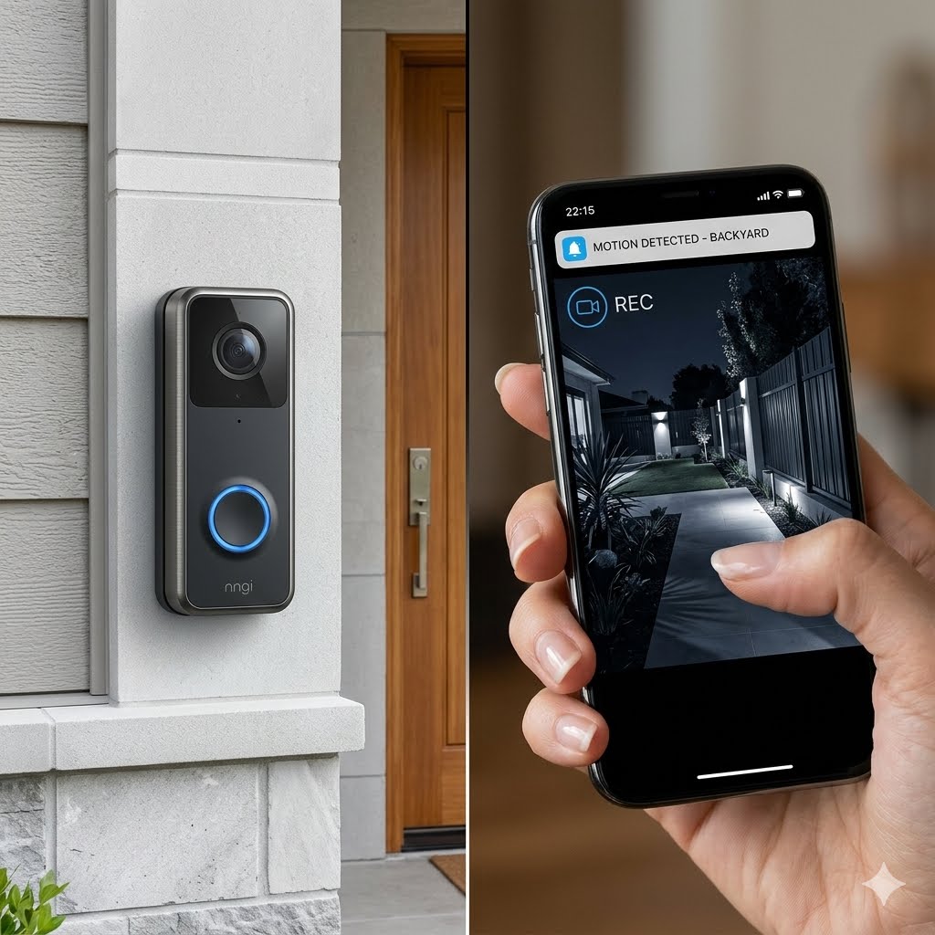 Top trending smart home security gadgets displaying crystal-clear mobile feeds