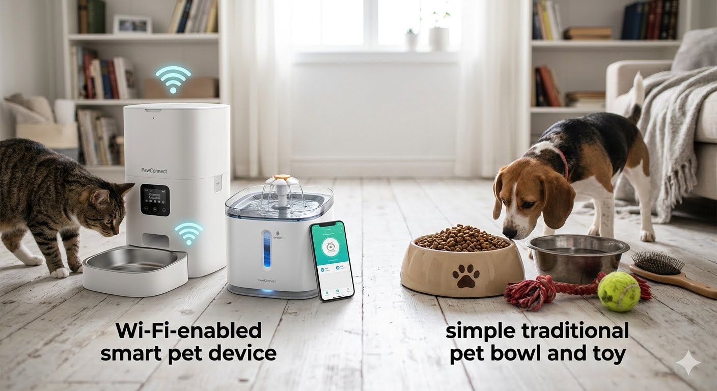 Smart pet products and traditional pet products final comparison and verdict